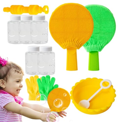 Bubble Bouncing Toy - Kooperatives Bubble -Klopfspiel | Einbezogene Indoor -Fitnessspielzeug Mit Kleinem Blowpipe, Aktives Spiel Für Kindergarten Vergnügungsparks Kindergarten Outdoor Party Spaß, 8*5* von Dinchaakuarry