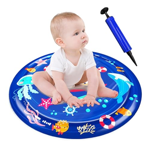 Cat Water Sensory Play Mat - Interaktives Sprühkissen Mit Kühlfläche Für Haustiere, Langlebiges Design Mit Auslaufsicherem Material | Verschiedenes Wasserpass Für Us Cat Water Sensory Play Mat - Interaktives Sprühkissen Mit Kühlfläche Für Haustiere, Langlebiges Design Mit Auslaufsicherem Material | Verschiedenes Wasserpass Für Us von Dinchaakuarry