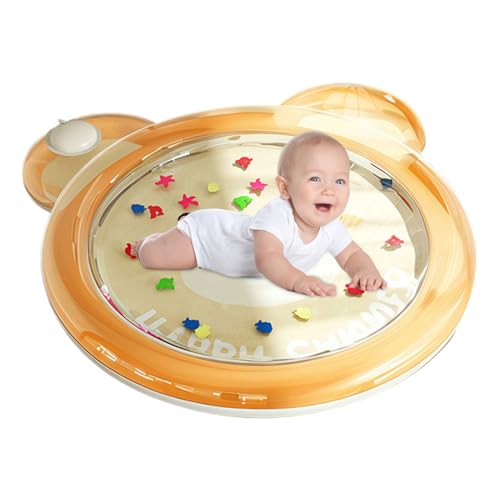 Dinchaakuarry Baby Aktivität Zentrum Kleinkind Bauch Matte Wasser Spielzeug Baby Fun Tummy Tummy Spielzeug Krabbelmatte Stimulationsmatte Interaktive Wassermatte Krabbeln Krabbeln was von Dinchaakuarry