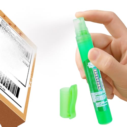 Dinchaakuarry Korrekturflüssigkeit - Wärmepapier -Radierrolle, Informationsabdeckung Flüssigkeit - Informationsinstrument in Taschengröße für den Schutz des Datenschutzes Dokument von Dinchaakuarry