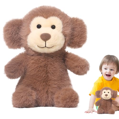 Gefüllter Affenplüschspielzeug - Weiche Kuschelige Tierpuppe Für Wohnkultur | Entzückendes Geschenk Für Baby, Kleinkind, Kind, Mädchen, Junge | Wohnzimmer Dekoration, Geburtstagsüberraschung, Weihnach Gefüllter Affenplüschspielzeug - Weiche Kuschelige Tierpuppe Für Wohnkultur | Entzückendes Geschenk Für Baby, Kleinkind, Kind, Mädchen, Junge | Wohnzimmer Dekoration, Geburtstagsüberraschung, Weihnach von Dinchaakuarry