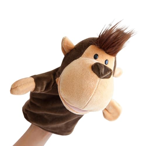 Gorilla Hand Puppet Tier Hand Puppet Child's Hand Puppet für Kinder Mouth Puppet für Tiere Tier Plüsch Puppet Hand Puppet Tier Bauernhaus für den Ehemann von Dinchaakuarry