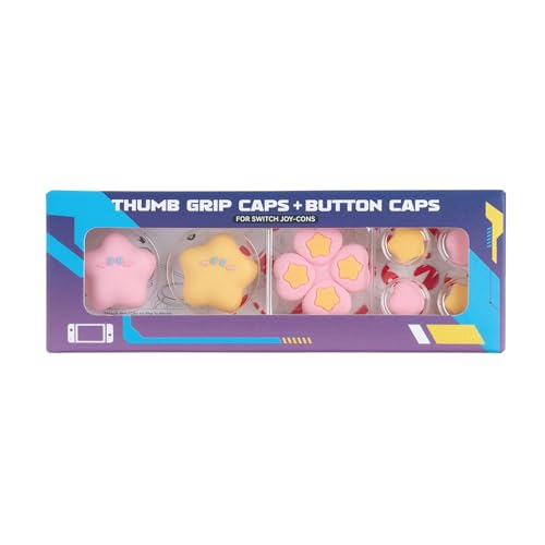 Joystick Cover - THUMBSTICK Taste Grips Für Spielekonsole | Silikongriff Aufkleber für Reisen, Spiele im Freien, Kinderzimmer, Indoor-Spiele, Stromsatz, Täglicher Gebrauch, Erwachsene Schlafzimmer Joystick Cover - THUMBSTICK Taste Grips Für Spielekonsole | Silikongriff Aufkleber für Reisen, Spiele im Freien, Kinderzimmer, Indoor-Spiele, Stromsatz, Täglicher Gebrauch, Erwachsene Schlafzimmer von Dinchaakuarry