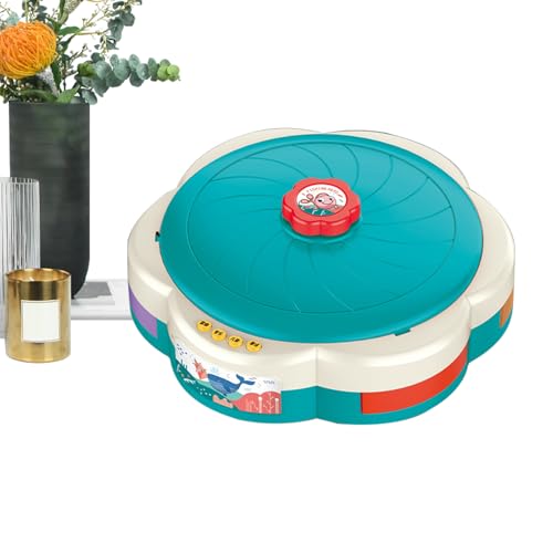 Magnetisches Fischereispiel Für Kinder - Fun Musical Fishing Set Mit Stangen Schwimmende Fisch- Und Soundeffekte, Early Education Toy | Elternbindungstätigkeit Für Eltern Für Kleinkindjungen Mädchen A von Dinchaakuarry