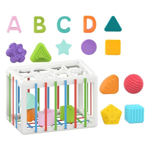 Puzzle Toy - Regenbogenzauber Würfel für frühe Bildung, farbenfrohe Bausteine | Brain Development -Spiel, sensorisches Lernspielzeug, Matching -Aktivitäts -Set, Bildungsscheuchter für Kin Puzzle Toy - Regenbogenzauber Würfel für frühe Bildung, farbenfrohe Bausteine | Brain Development -Spiel, sensorisches Lernspielzeug, Matching -Aktivitäts -Set, Bildungsscheuchter für Kin von Dinchaakuarry
