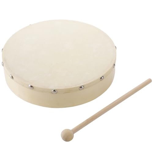Rahmen Drums - Holz Percussion Set, Runde Musical Instrument | Drum mit Festival Celebration Szenario, Lernen Sound Maker für Kindergarten Konzert Theaterveranstaltung Bildungsmusik von Dinchaakuarry