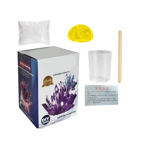 STEM Crystal Science Kit - Wachsen Sie Ihr Eigenes Kristalle Bildungsprojekt | Fun Lernspielzeug Für Kinder 8 Und Up, Wissenschaftliches Experiment Geschenk Für Mädchen Zu Hause Oder Klasse STEM Crystal Science Kit - Wachsen Sie Ihr Eigenes Kristalle Bildungsprojekt | Fun Lernspielzeug Für Kinder 8 Und Up, Wissenschaftliches Experiment Geschenk Für Mädchen Zu Hause Oder Klasse von Dinchaakuarry