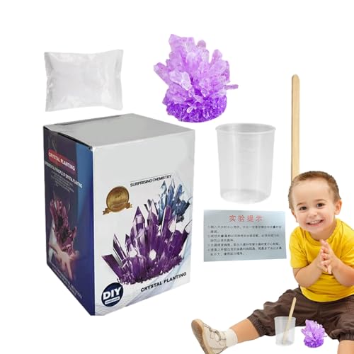 STEM Crystal Science Kit - Wachsen Sie Ihr Eigenes Kristalle Bildungsprojekt | Fun Lernspielzeug Für Kinder 8 Und Up, Wissenschaftliches Experiment Geschenk Für Mädchen Zu Hause Oder Klasse STEM Crystal Science Kit - Wachsen Sie Ihr Eigenes Kristalle Bildungsprojekt | Fun Lernspielzeug Für Kinder 8 Und Up, Wissenschaftliches Experiment Geschenk Für Mädchen Zu Hause Oder Klasse von Dinchaakuarry