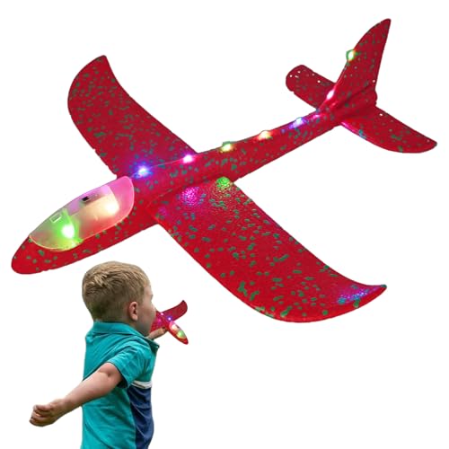 Schaumflugzeuggleiter - Handbuch werfen Kinder Flugzeugspielzeug, Outdoor -Segelflugzeug | 48 cm Schaumgleiter Wurfspielzeug, Geburtstagsfeierflugzeug, Flugspielzeug für Kinder, Flugzeugwerfer Spaß Schaumflugzeuggleiter - Handbuch werfen Kinder Flugzeugspielzeug, Outdoor -Segelflugzeug | 48 cm Schaumgleiter Wurfspielzeug, Geburtstagsfeierflugzeug, Flugspielzeug für Kinder, Flugzeugwerfer Spaß von Dinchaakuarry