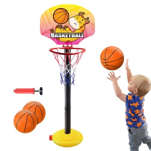 Verstellbarer Basketball -Reifen für Kinder - Innenbasketballstand für Kinder | Unterhaltsamer Bildungsspielzeug für Keller, Garage, Kindergartenklassenzimmer, Erholungsraum und Spielzimmerspiel Verstellbarer Basketball -Reifen für Kinder - Innenbasketballstand für Kinder | Unterhaltsamer Bildungsspielzeug für Keller, Garage, Kindergartenklassenzimmer, Erholungsraum und Spielzimmerspiel von Dinchaakuarry