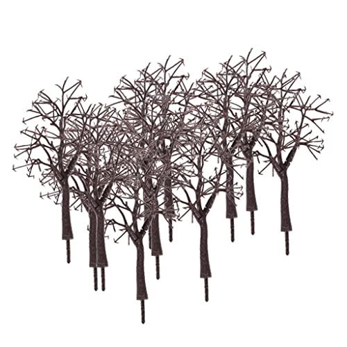 10 pcs 1:75 Scale Model Bare Trunk Trees for Train Track and Building Decoration - Brown, 12cm Height 10 pcs 1:75 Scale Model Bare Trunk Trees for Train Track and Building Decoration - Brown, 12cm Height von DingMall