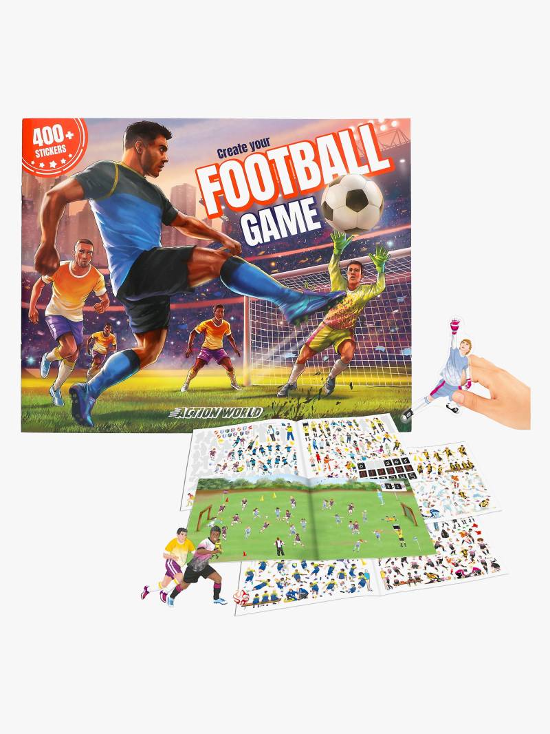Dino World Bastelbuch Gestalte Dein Fußballspiel Dino World Bastelbuch Gestalte Dein Fußballspiel von Dino World
