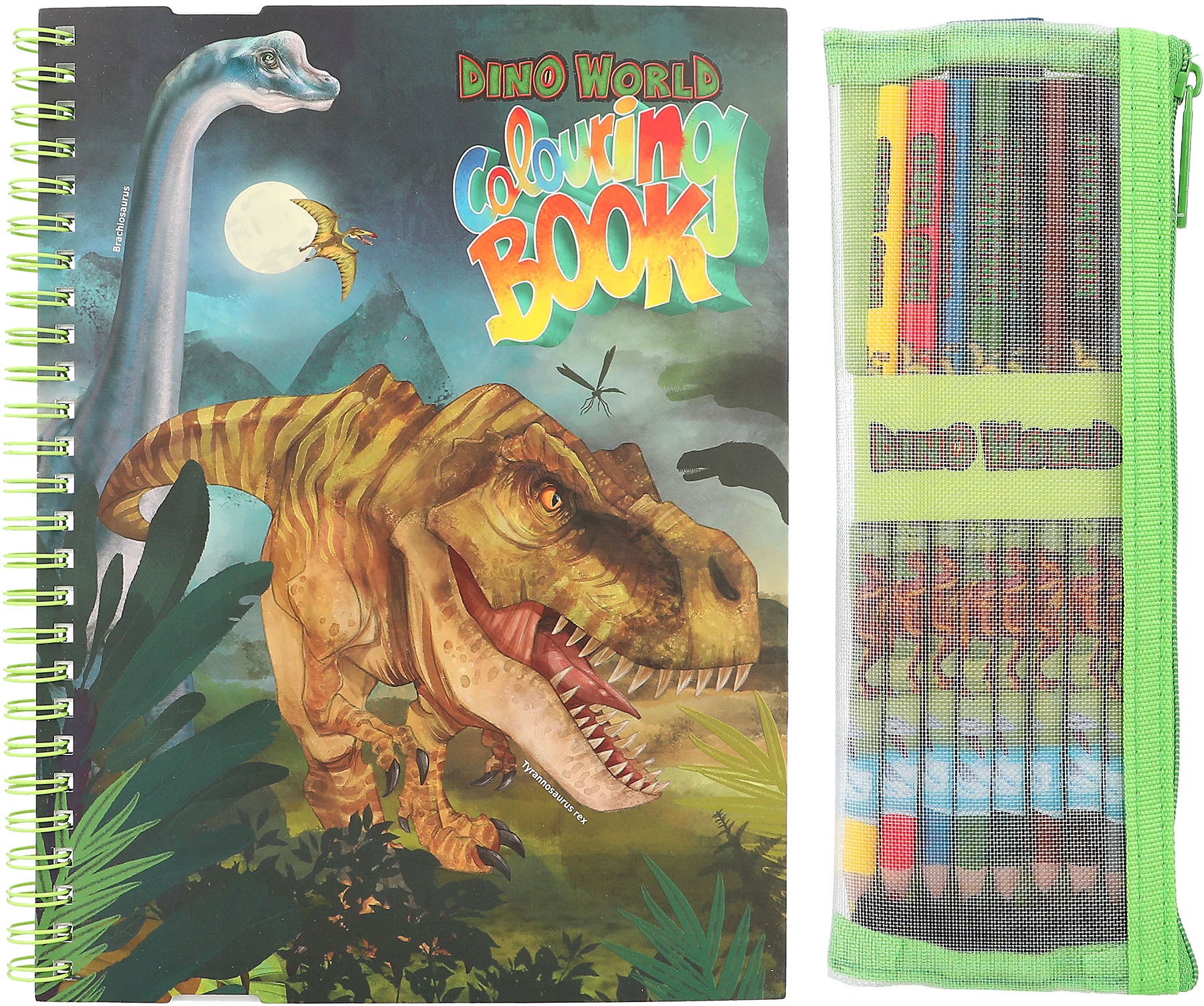 Dino World Malbuch mit Buntstiften Dino World Malbuch mit Buntstiften von Dino World