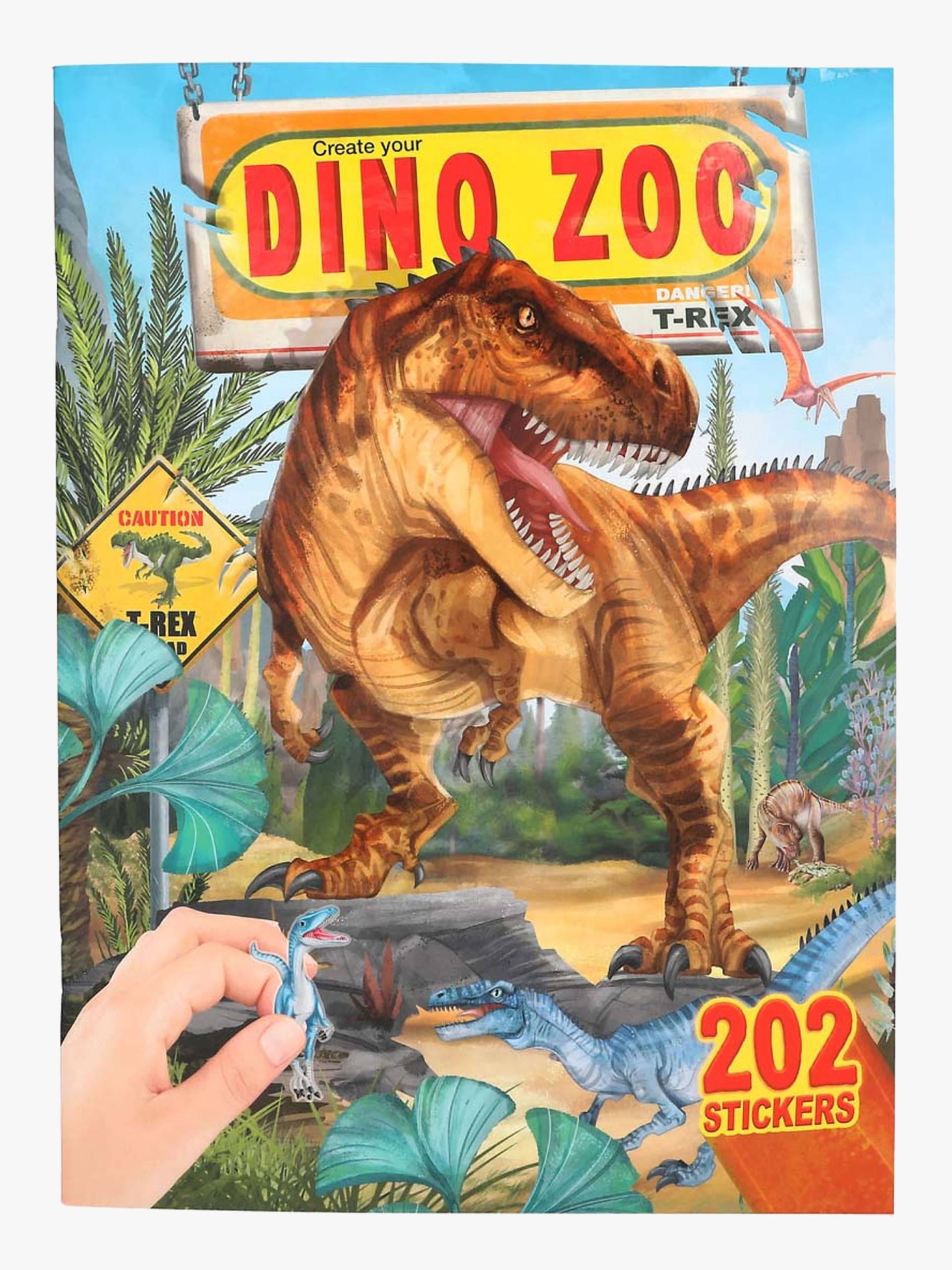 Dino World Zoo Bastelbuch mit Aufkleber Dino World Zoo Bastelbuch mit Aufkleber von Dino World