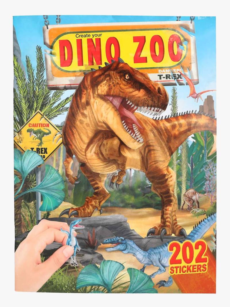 Dino World Zoo Bastelbuch mit Aufkleber Dino World Zoo Bastelbuch mit Aufkleber von Dino World
