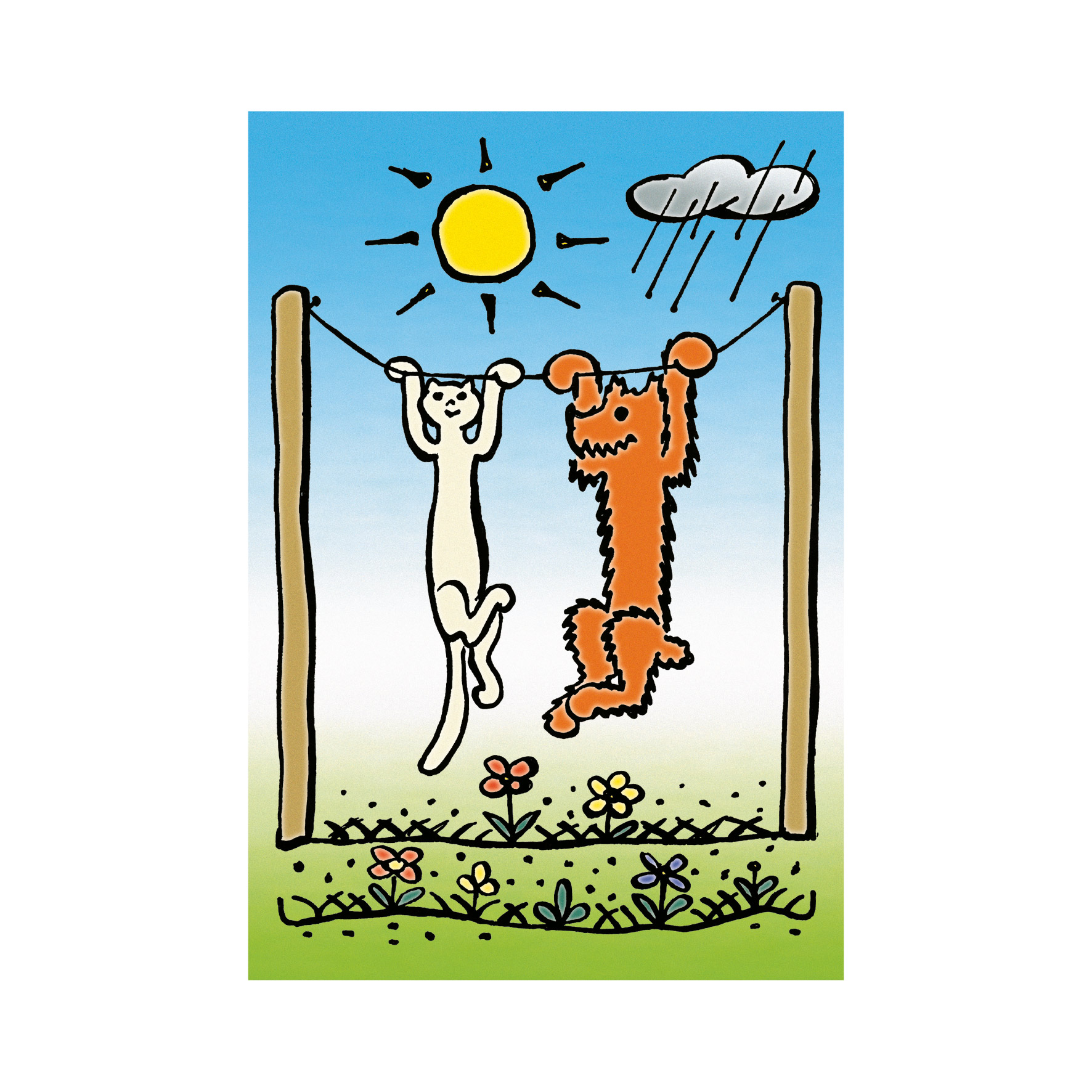 Dino 2 Puzzles - Doggie & Pussycat 48 Teile Puzzle Dino-38159 Dino 2 Puzzles - Doggie & Pussycat 48 Teile Puzzle Dino-38159 von Dino
