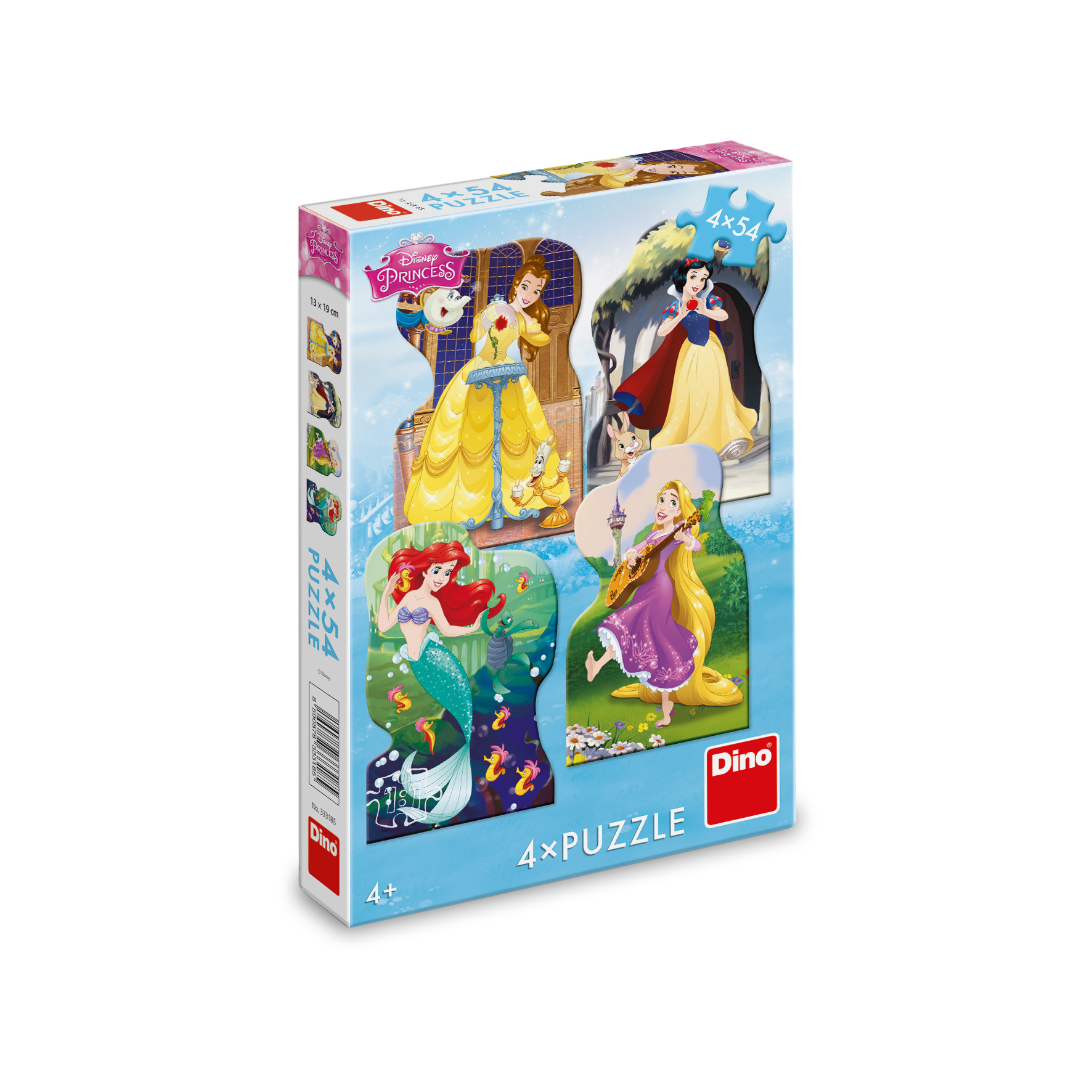 Dino 4 Puzzles - Disney Princess 54 Teile Puzzle Dino-33318 Dino 4 Puzzles - Disney Princess 54 Teile Puzzle Dino-33318 von Dino