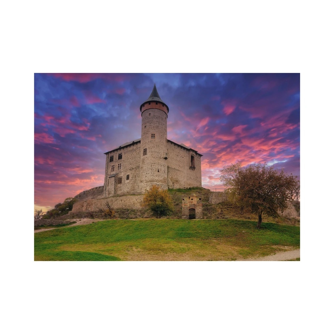 Dino Bergburg Kunětice, Pardubice, Tschechische Republik 500 Teile Puzzle Dino-50299 Dino Bergburg Kunětice, Pardubice, Tschechische Republik 500 Teile Puzzle Dino-50299 von Dino
