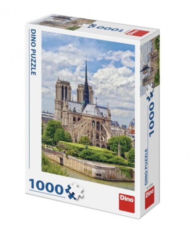 Dino Cathédrale Notre-Dame de Paris 1000 Teile Puzzle Dino-53274 von Dino