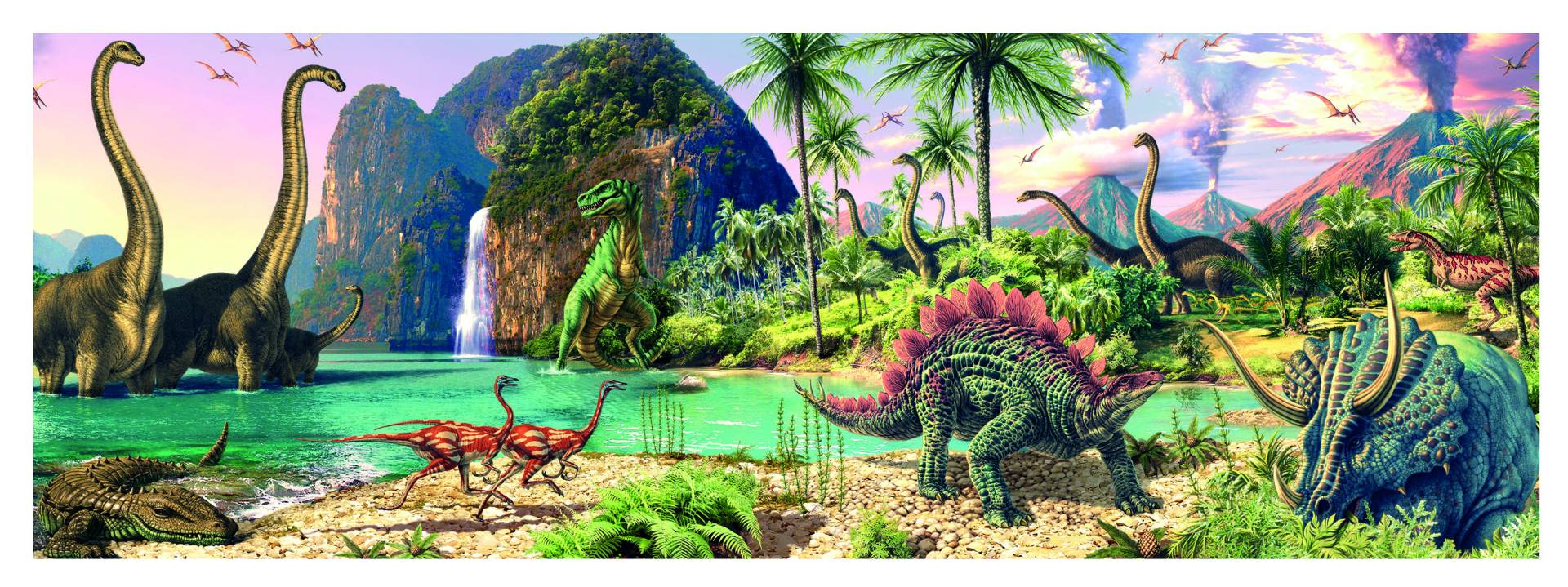 Dino Dinosaurien 150 Teile Puzzle Dino-39330 Dino Dinosaurien 150 Teile Puzzle Dino-39330 von Dino