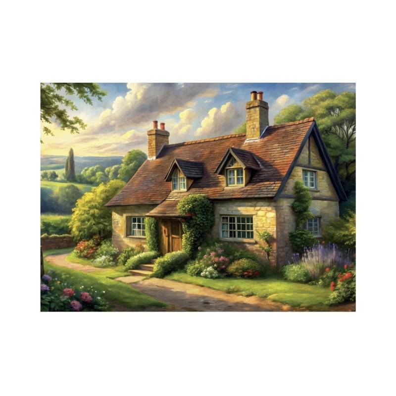 Dino English Countryside 1000 Teile Puzzle Dino-53323 von Dino