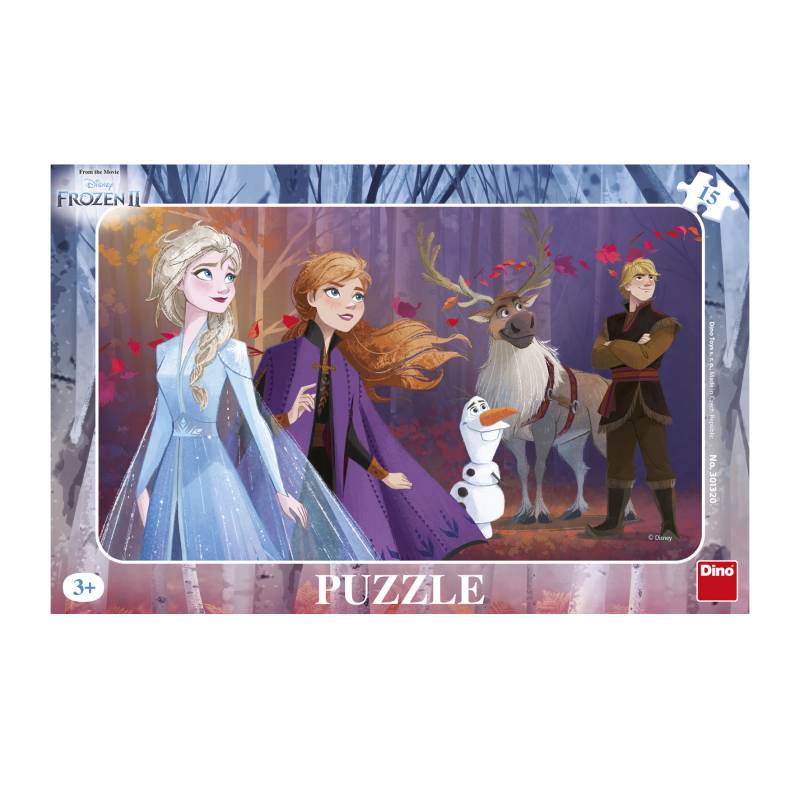 Dino Frame Puzzle - Frozen 2 15 Teile Puzzle Dino-30132 von Dino