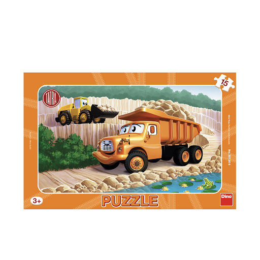 Dino Frame Puzzle - Tatra 15 Teile Puzzle Dino-30130 von Dino