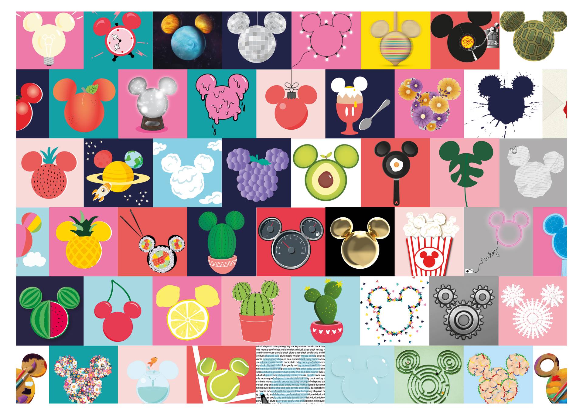 Dino Mickey Ears 1000 Teile Puzzle Dino-53288 Dino Mickey Ears 1000 Teile Puzzle Dino-53288 von Dino