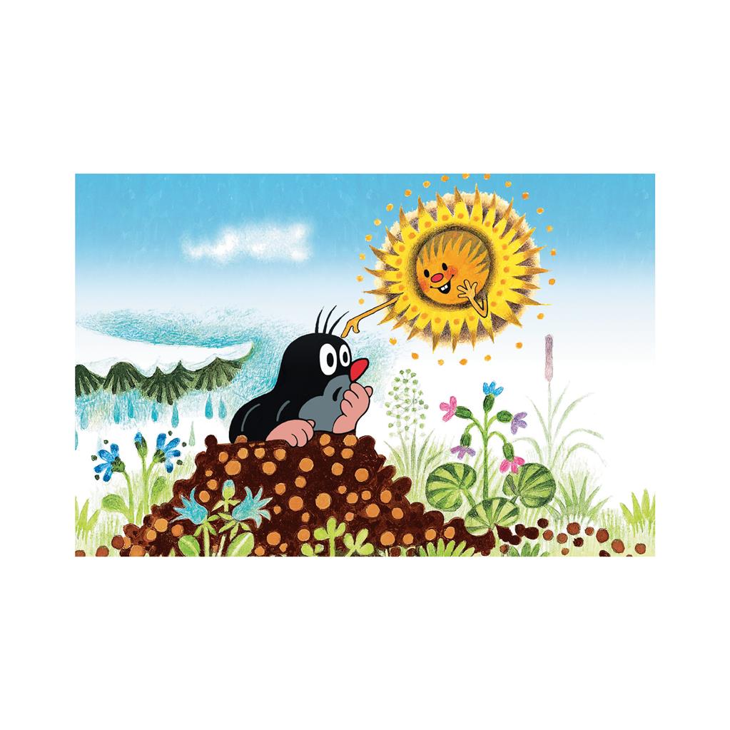 Dino Mini-Puzzle - Der kleine Maulwurf : In der Sonne 54 Teile Puzzle Dino-33106-AuSoleil von Dino