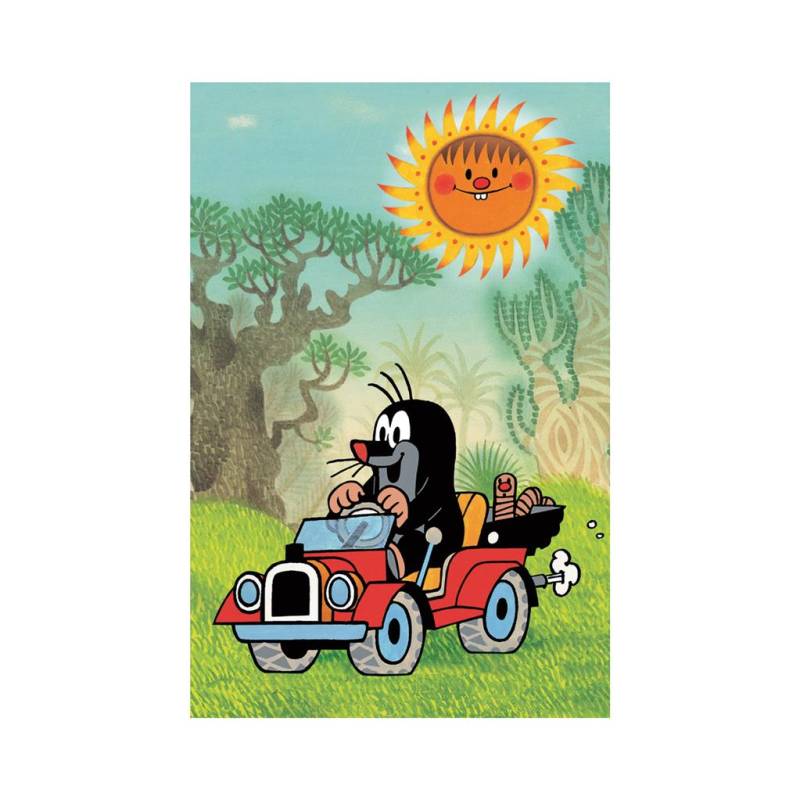 Dino Mini-Puzzle - Der kleine Maulwurf: Rotes Auto 54 Teile Puzzle Dino-33106-VoitureRouge Dino Mini-Puzzle - Der kleine Maulwurf: Rotes Auto 54 Teile Puzzle Dino-33106-VoitureRouge von Dino