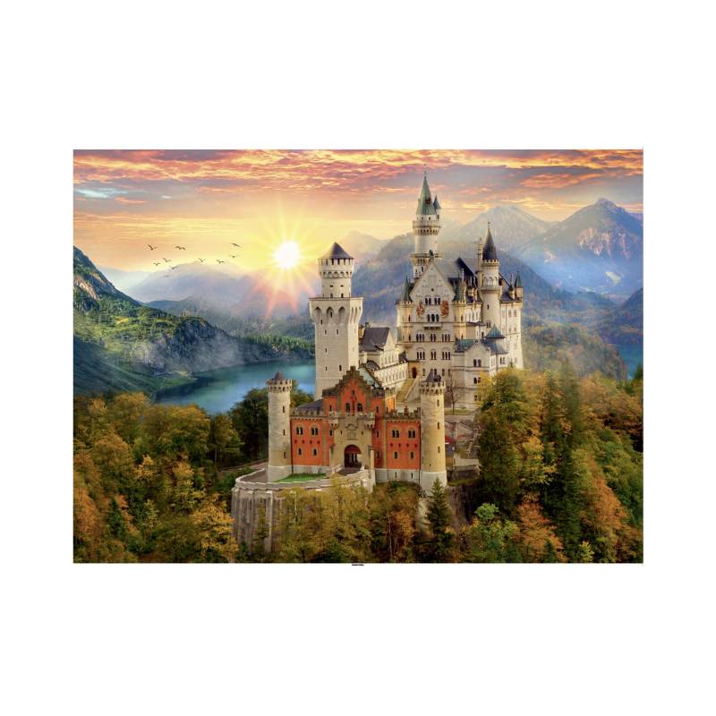 Dino Neuschwanstein 1000 Teile Puzzle Dino-53325 von Dino