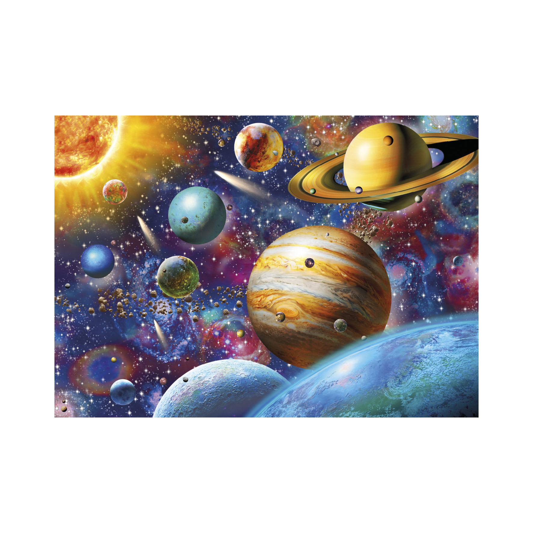 Dino Planeten 1000 Teile Puzzle Dino-53275 Dino Planeten 1000 Teile Puzzle Dino-53275 von Dino