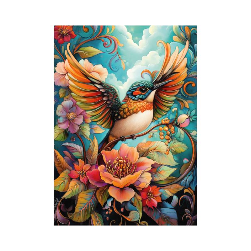 Dino Puzzle XL - Vogel 500 Teile Puzzle Dino-51416 von Dino
