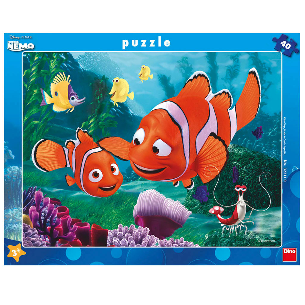 Dino Rahmenpuzzle - Nemo 40 Teile Puzzle Dino-32211 von Dino