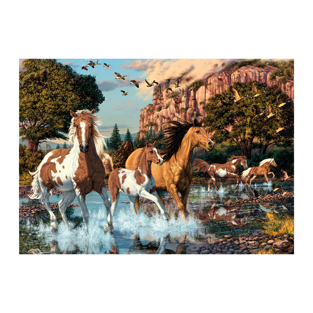 Dino Secret Puzzle - Pferde 1000 Teile Puzzle Dino-53264 Dino Secret Puzzle - Pferde 1000 Teile Puzzle Dino-53264 von Dino