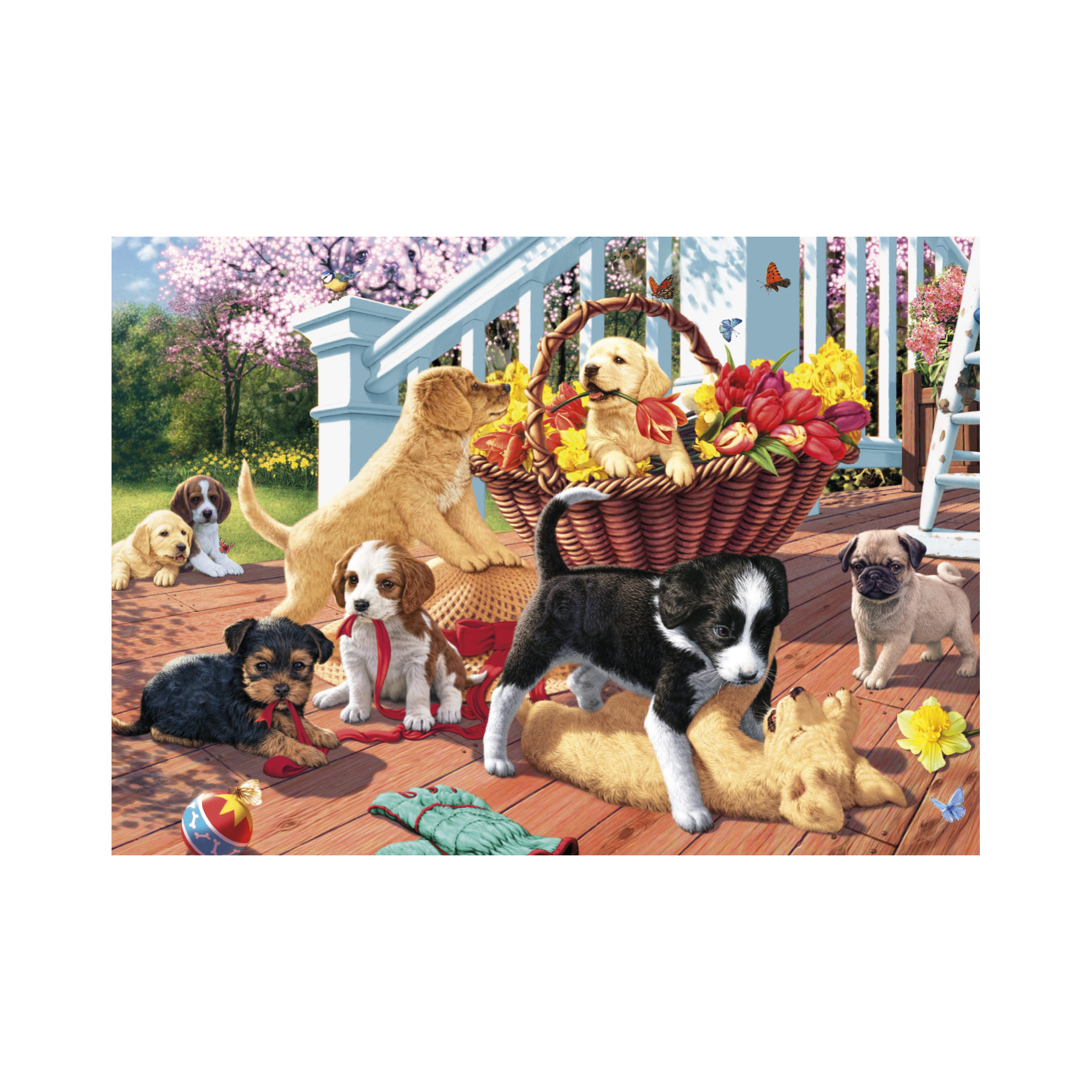 Dino Secret Puzzle - Welpen 1000 Teile Puzzle Dino-53255 Dino Secret Puzzle - Welpen 1000 Teile Puzzle Dino-53255 von Dino