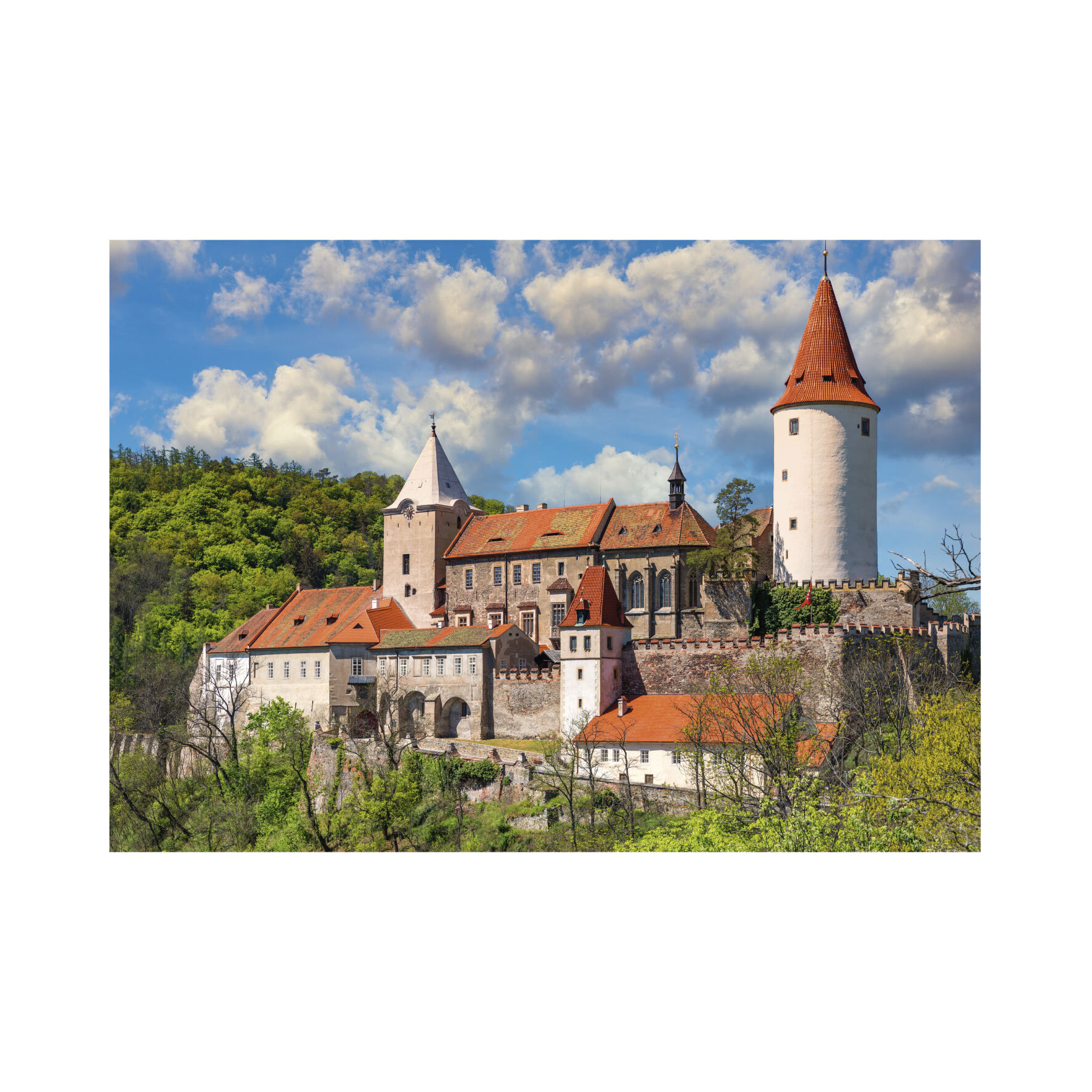 Dino XXL Teile - Burg Krivoklat 100 Teile Puzzle Dino-34359 Dino XXL Teile - Burg Krivoklat 100 Teile Puzzle Dino-34359 von Dino