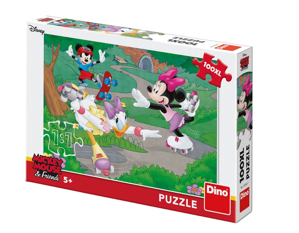 Dino XXL Teile - Minnie 100 Teile Puzzle Dino-34346 von Dino