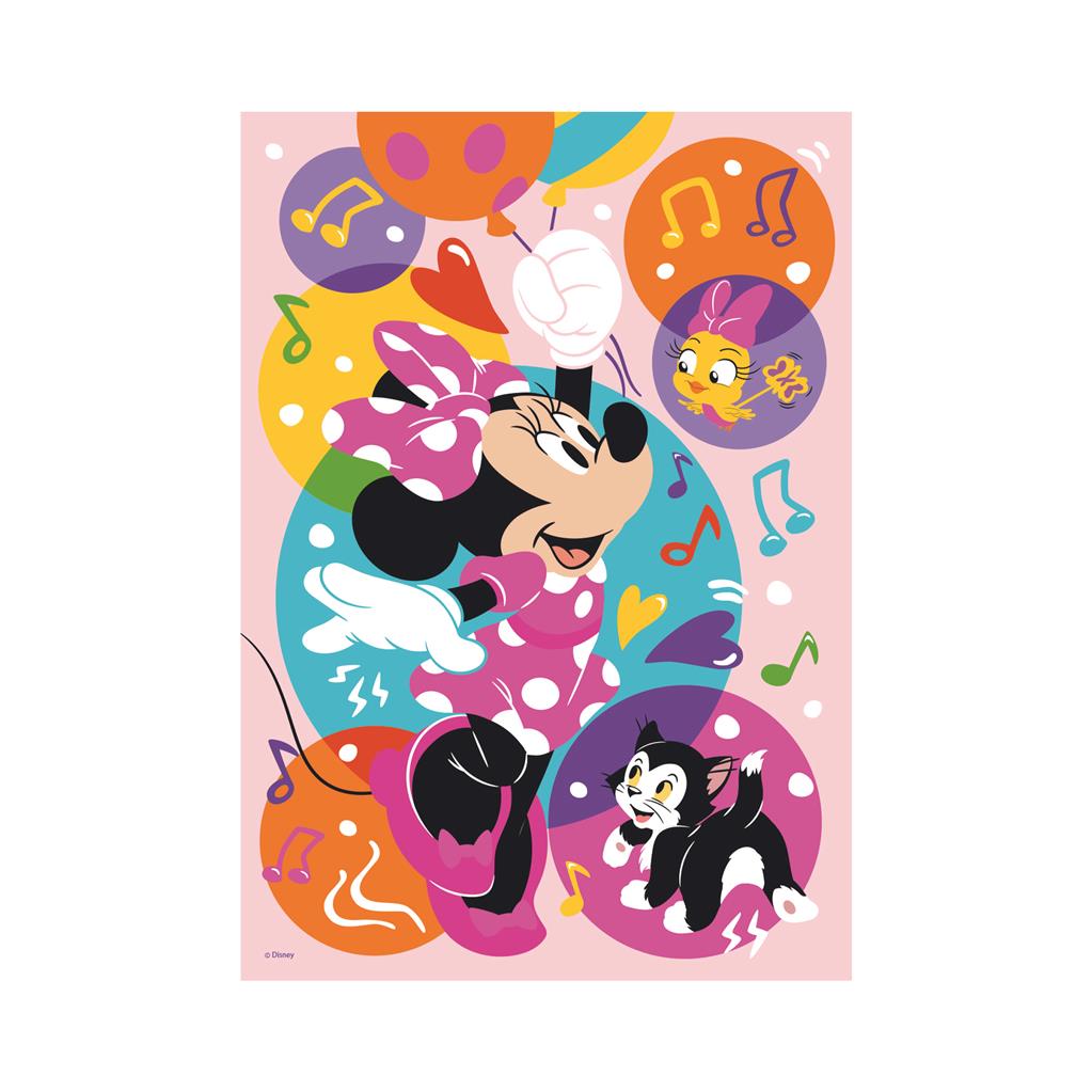 Dino XXL Teile - Neon Puzzle - Minnie 100 Teile Puzzle Dino-39418 Dino XXL Teile - Neon Puzzle - Minnie 100 Teile Puzzle Dino-39418 von Dino