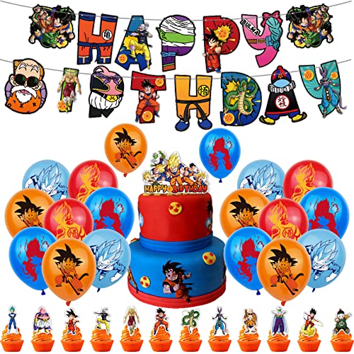 Dragonball Geburtstag Deko Dragon Ball Kindergeburtstag Deko Dragonball z Deko Geburtstag Goku Geburtstag Luftballons Goku Luftballons Deko Dragon Ball z Kuchen Topper Goku Girlande Geburtstag von Dinoeye