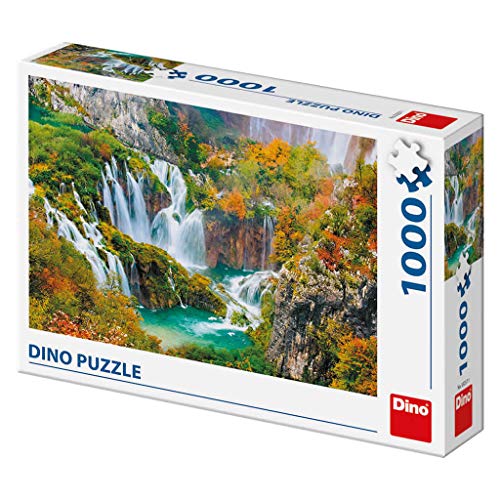 Dino Toys 532571 Dino Puzzle Plitvice Seen, 1000 Teile, Mehrfarbig von Dinotoys