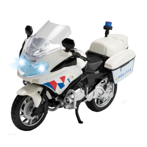 Polizeimotorrad mit Licht und Sound 1:20 Ausführung UK TT29654C von Dinotoys