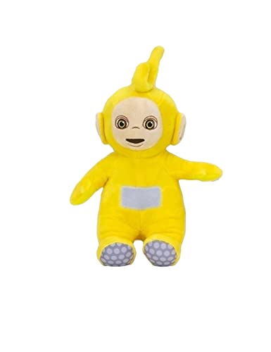 Teletubbies Plüschtier Po, Tinky-Winky, Laa-Laa, Dipsy Kuscheltier 26cm (Plüschfigur Laa Laa) von Dinotoys