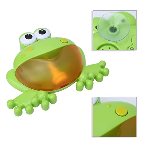 Dioche Interaktiver Electric Bubble Machine Toy mit Musik für Badezeit Spaß und Kinderentwicklung, Batteriebetriebener Badepartner für Eltern-Kind-Spiele Dioche Interaktiver Electric Bubble Machine Toy mit Musik für Badezeit Spaß und Kinderentwicklung, Batteriebetriebener Badepartner für Eltern-Kind-Spiele von Dioche