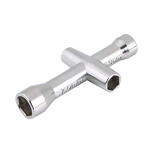 Dioche Kreuzhülsenschlüssel M2 Schraubenschlüssel Metall Multifunktionales Modell Kreuzschlüssel Schraubenschlüssel Sory Tools für M2 M2.5 M3 M4 Schraube und Mutter Dioche Kreuzhülsenschlüssel M2 Schraubenschlüssel Metall Multifunktionales Modell Kreuzschlüssel Schraubenschlüssel Sory Tools für M2 M2.5 M3 M4 Schraube und Mutter von Dioche