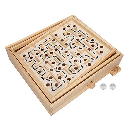 Holzlabyrinth Lernspiel Puzzle Spielzeug Labyrinth für Erwachsene mit Demenz von Dioche