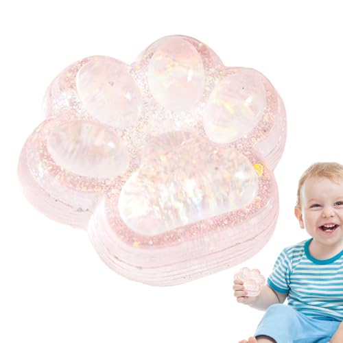 Katzenpfoten Quetschspielzeug, Katzenpfoten Squishy, Katze Pfote Sensory Fidget Spielzeug, Hochelastisch Funkelndes Katzenpfotens Für Kinder Erwachsene Stressabbau Katzenpfoten Quetschspielzeug, Katzenpfoten Squishy, Katze Pfote Sensory Fidget Spielzeug, Hochelastisch Funkelndes Katzenpfotens Für Kinder Erwachsene Stressabbau von Dioeazh