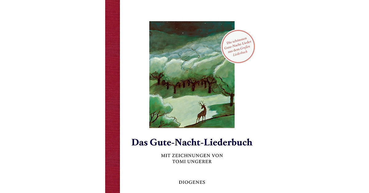 Buch - Das Gute-Nacht-Liederbuch von Diogenes Verlag