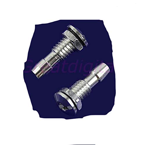 Diogeynu 2 x Aluminium-Wasserauslässe mit O-Ring-Schrauben für M6 Hot von Diogeynu