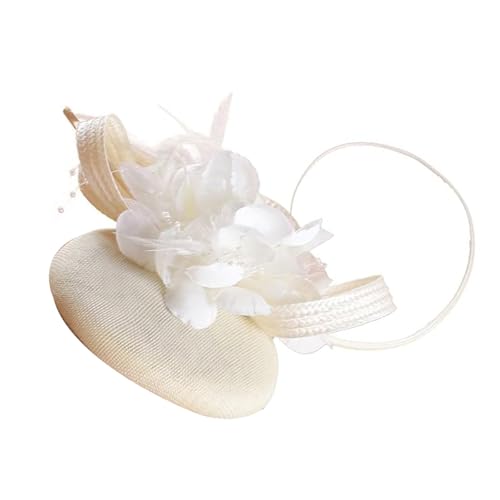 Diogeynu Fascinator aus gefiedertem Leinen für Damen, Themen-Event, Versammlung, Kostüm-Accessoire, Kopfbedeckung für Themenbankett, Verkleidungen Diogeynu Fascinator aus gefiedertem Leinen für Damen, Themen-Event, Versammlung, Kostüm-Accessoire, Kopfbedeckung für Themenbankett, Verkleidungen von Diogeynu